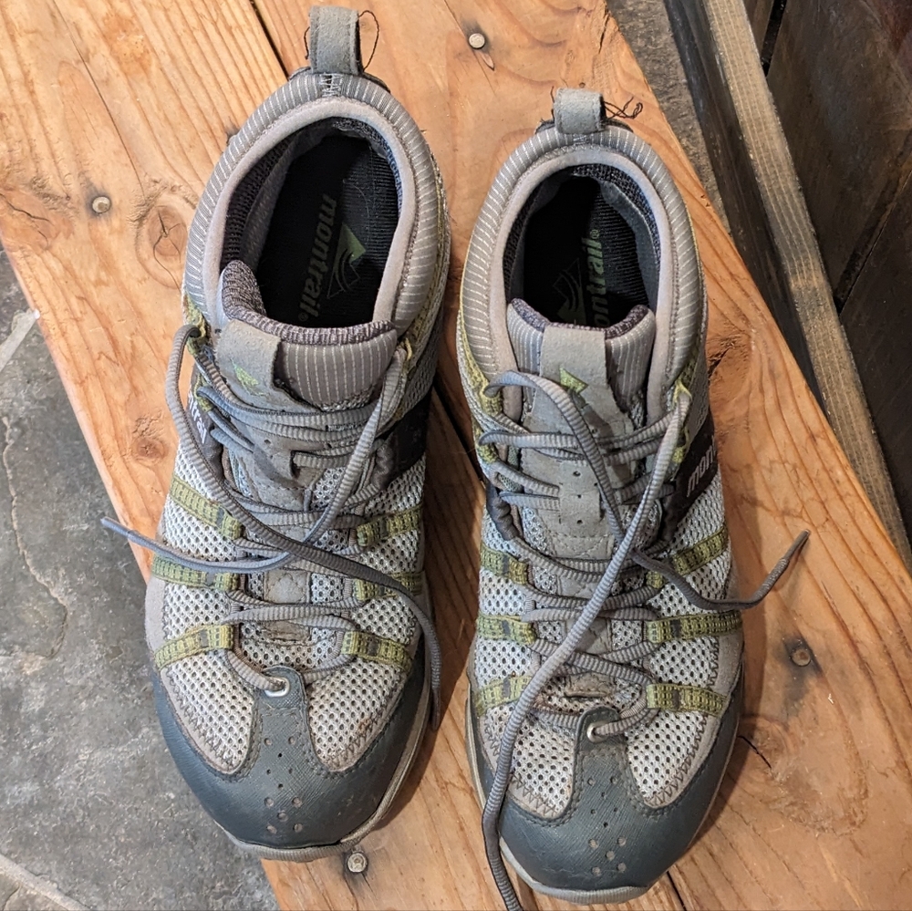 Montrail size 9 1/2 hiking boots.